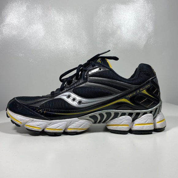 Saucony Men Shoes Hyprid 3 Athletic Run Dry S25152 3 Black Sz 8.5 - Picture 6 of 14